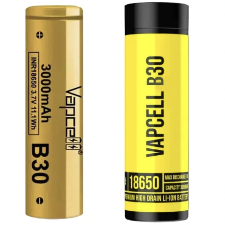 Vapcell B30 - 3000 mAh 18650 Μπαταρία για XMax V3 Pro Vapcell B30 - 3000 mAh 18650 Μπαταρία για XMax V3 Pro
